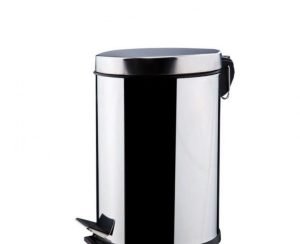 306 <strong>Χαρτοδοχείο 3lt</strong> Χρωμέ Inox