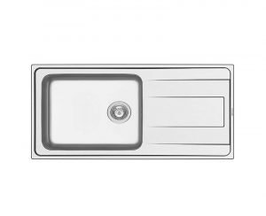 Νεροχύτης Pyramis Alea 100x50 1B 1D 107159101 Inox
