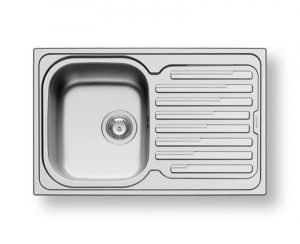Νεροχύτης PYRAMIS AMALTIA 79x50 1B 1D 107117801 Inox