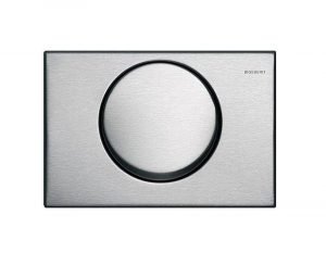 Πλακέτα GEBERIT SIGMA 15 115.101.00.1 ΧΡΩΜΕ ΙΝΟΧ