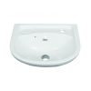 MINI HD304B – Νιπτήρας Επίτοιχος Πορσελάνης 37.5×30.5 – HUIDA Λευκός