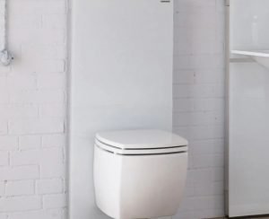 MONOLITH ΚΡΕΜΑΣΤΗ ΛΕΚΑΝΗ 114CM ΛΕΥΚΟ ΜΕ ΕΞΑΓΩΓΗ ΟΣΜΩΝ ΚΑΙ ΦΩΣ