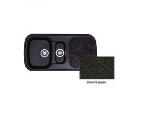 Νεροχύτης Sanitec Classic 301 Granite Black