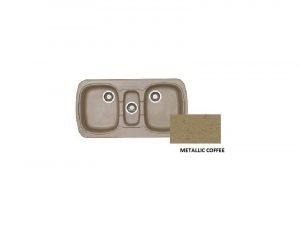 Νεροχύτης Sanitec Classic 303 Metallic Coffee