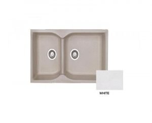 Νεροχύτης Sanitec Classic 307 White