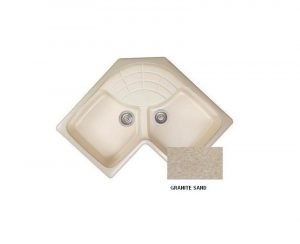 Νεροχύτης Sanitec Classic 310 Granite Sand