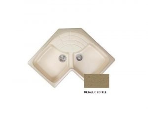 Νεροχύτης Sanitec Classic 310 Metallic Coffee