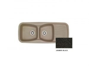 Νεροχύτης Sanitec Classic 311 Granite Black