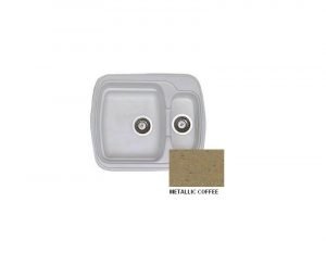 Νεροχύτης Sanitec Classic 314 Metallic Coffee