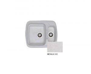 Νεροχύτης Sanitec Classic 314 Metallic Ice