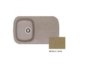 Νεροχύτης Sanitec Classic 315 Metallic Coffee