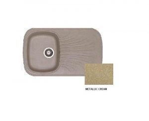 Νεροχύτης Sanitec Classic 315 Metallic Cream