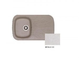Νεροχύτης Sanitec Classic 315 Metallic Ice