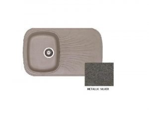 Νεροχύτης Sanitec Classic 315 Metallic Silver