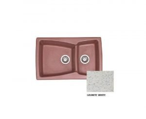 Νεροχύτης Sanitec Classic 320 Granite White