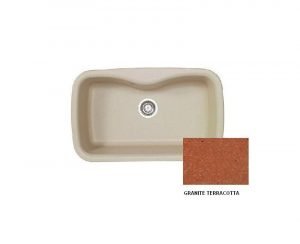 Νεροχύτης Sanitec Classic 321 Granite Terracotta