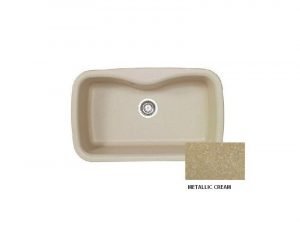 Νεροχύτης Sanitec Classic 321 Metallic Cream