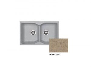 Νεροχύτης Sanitec Classic 322 Granite Beige