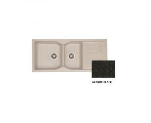 Νεροχύτης Sanitec Classic 323 Granite Black