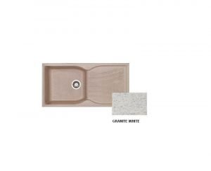 Νεροχύτης Sanitec Classic 324 Granite White