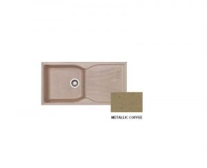 Νεροχύτης Sanitec Classic 324 Metallic Coffee