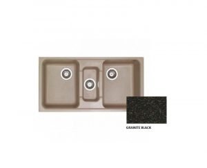 Νεροχύτης Sanitec Classic 325 Granite Black