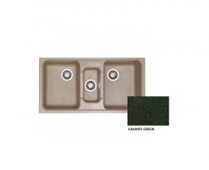 Νεροχύτης Sanitec Classic 325 Granite Green
