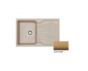Νεροχύτης Sanitec Classic 327 Celtic Stone Λευκό