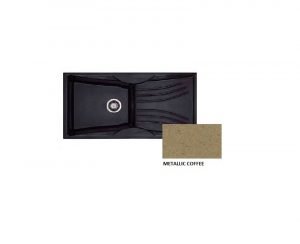 Νεροχύτης Sanitec Classic 328 Metallic Coffee