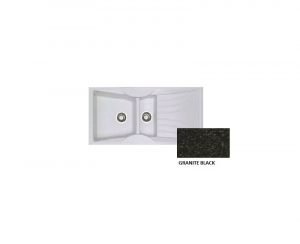 Νεροχύτης Sanitec Classic 329 Granite Black