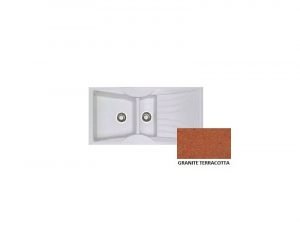 Νεροχύτης Sanitec Classic 329 Granite Terracotta