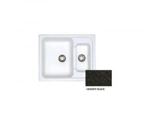 Νεροχύτης Sanitec Classic 330 Granite Black