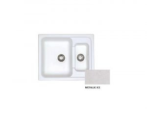 Νεροχύτης Sanitec Classic 330 Metallic Ice