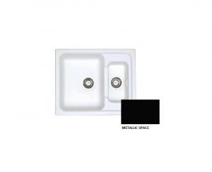 Νεροχύτης Sanitec Classic 330 Metallic Space