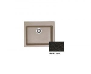 Νεροχύτης Sanitec Classic 331 Granite Black