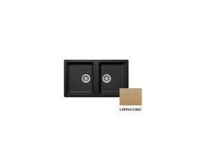 Νεροχύτης Sanitec Classic 334 Granite Cappuccino