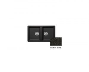 Νεροχύτης Sanitec Classic 334 Granite Black