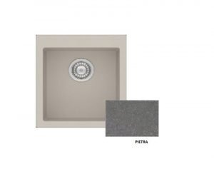 Νεροχύτης Sanitec Granite 813 Pietra 45 1B