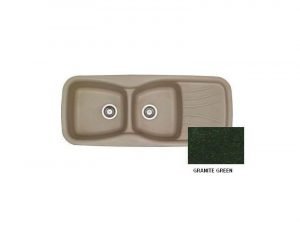 Νεροχύτης Sanitec Classic 311 Granite Green