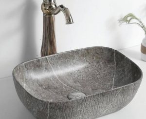 ELEGAN-1 465*320*135 ΝΙΠΤΗΡΑΣ DECOR GREY DARK ΜΑΡΜΑΡΟ