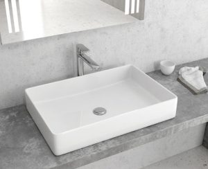 LT-2174 Επικαθήμενος Νιπτήρας Πορσελάνης 60.5x40.5cm Λευκός