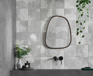 FS TRADITION SQUARE SILVER LT 20X40