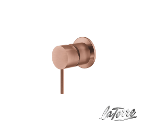 Μίκτης Εντοιχισμού 1 Εξόδου Elle316 La Torre Inox PVD Rose-Gold
