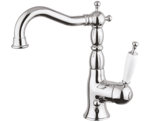 Μπαταρία Νιπτήρα με Αυτόματη Βαλβίδα Oxford Bugnatese Chrome