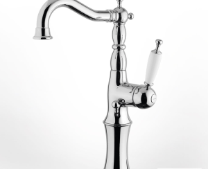 Μπαταρία Νιπτήρα Υψηλή με Βαλβίδα Clic-Clac Oxford Bugnatese Chrome