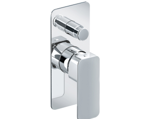 Μίκτης Εντοιχισμού 2 Εξόδων Quadra Eurorama Chrome