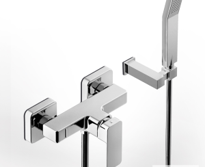 Μπαταρία Ντουζιέρας Quadra Eurorama Chrome