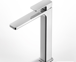 Μπαταρία Νιπτήρα Υψηλή με Βαλβίδα Clic-Clac Quadra Eurorama Chrome