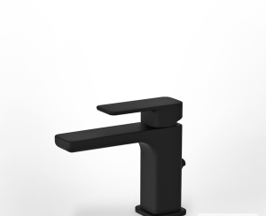 Μπαταρία Νιπτήρα Quadra Eurorama Black Μatt