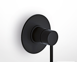 Μίκτης Εντοιχισμού 1 Εξόδου Tonda Eurorama Black Matt
